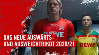 Das neue FCAuswärtstrikot und das neue FCAusweichtrikot  202021  1 FC Köln 🔴🟡🟢 [upl. by Jilli]