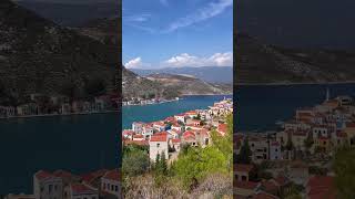 Kastellorizo greece travel greekislands dodecanese turkey aerialvideography καστελλόριζο sea [upl. by Henden]