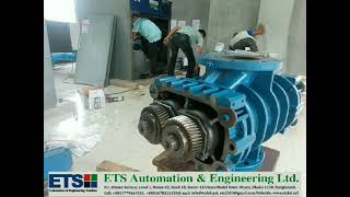 Robuschi Blower ETP BLOWER Service Job Successfully Done [upl. by Ybbed]