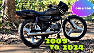 convert old splender to new🔥looking dope🔥splendor 2024 foryou modified vlog oldmodelbullet [upl. by Nepsa904]