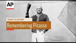 Remembering Picasso  1973  Today In History  8 Apr 17 [upl. by Chaddy]