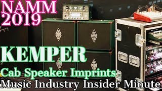 New Kemper Cab Speaker Imprints Namm 2019 MIIM S1 E9 [upl. by Airamat]