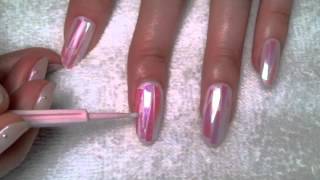 HOLOGRAPHIC SHATTER NAIL ART TUTORIAL [upl. by Annayt]