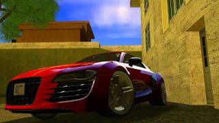 GTA San Andreas PC Audi R8 [upl. by Htevi]