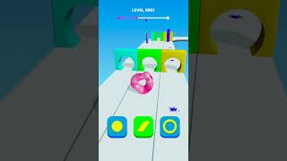 Happy Blob Shape Runner shorts foryou videogames funnyvideo [upl. by Qirat]