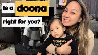 REVIEW amp HOW TO Doona Car Seat Stroller with Base [upl. by Siloam]