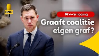 Econoom Coalitie graaft eigen graf met btwchaos [upl. by Punke]