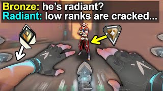 Radiant Pro Jett VS 5 Bronze  Low Ranks are CRACKED [upl. by Enahpad]