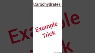 How to remember monosaccharides amp Disaccharides example TRICK SHORTS [upl. by Ayikaz7]