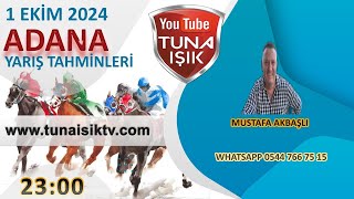 Mustafa AKBAŞLI 1 EKİM ADANA Koşularını Yorumluyor [upl. by Lucias87]