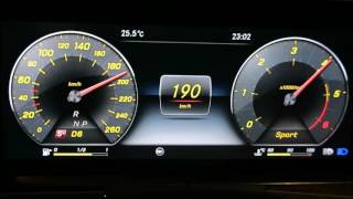 New MercedesBenz E 220 d 0220 kmh acceleration [upl. by Imik]