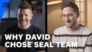 David Boreanaz On Joining SEAL Team  The Summit With Josh Horowitz  Paramount [upl. by Reffinnej553]