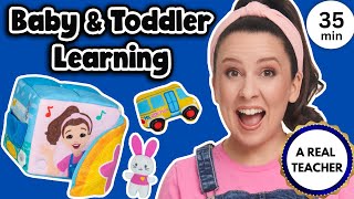 Toddler Learning with Ms Rachel  Nursery Rhymes amp Kids Songs  Baby Video  Milestones amp Speech [upl. by Harts676]