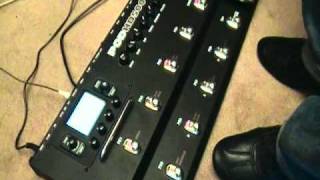 Line 6 POD HD500  Looper Demo [upl. by Aisiat]