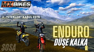 Düşe Kalka Enduro Yapıyoruz 🔥  MX Bikes Türkçe [upl. by Nitram758]