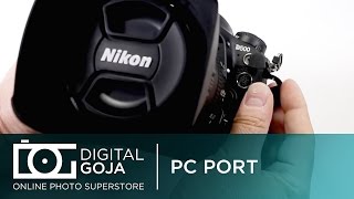 Nikon D500 Connectivity Flash PC Port  Video [upl. by Keyek]