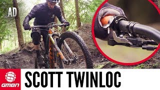 GMBN  Riding Scott TwinLoc Remote Suspension System [upl. by Adlare]