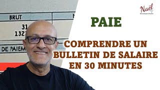 PAYE Comprendre Le Bulletin De Salaire en paye En 30 minutes [upl. by Alyks37]