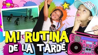 🤸🏻‍♂️ OS ENSEÑO LA RUTINA DE ENTRENAMIENTO DE GIMNASIA RÍTMICA Y BAILE ★ MI RUTINA DE LA TARDE [upl. by Admama877]