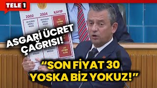 Özgür Özel asgari ücret için ses yükseltti 30 bin asgari ücreti savunalım [upl. by Idzik]