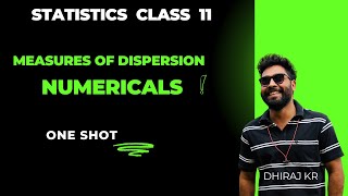 Measures of Dispersion  Statistics For Economics  Class 11 [upl. by Teri]