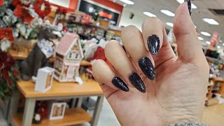 Public ASMR at TJ Maxx🍒 Christmas Tapping Fast Not Aggressive [upl. by Snook]