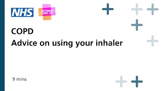 COPD  Advice on using your inhaler [upl. by Edlihtam]