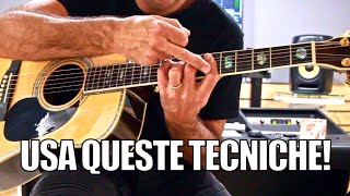 Trasforma la tua chitarra RITMICA in unORCHESTRA 5 tecniche [upl. by Ennyrb861]