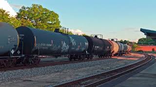 Mixed Freight Train in Danville VA [upl. by Lipski347]