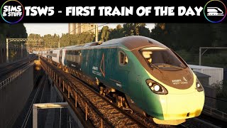 Train Sim World 5  First Train Of The Day  WCML  Class 390 [upl. by Vorfeld206]