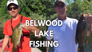 Belwood Lake Fishing  Bass Pike amp Walleye [upl. by Leacock]