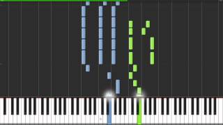 Lykke Li  I Follow Rivers Piano Tutorial amp Midi Download [upl. by Yttam]