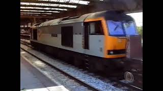 Trains in the 1990s  StokeonTrent [upl. by Ahsyat]