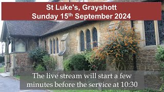 Morning Service from St Lukes Grayshott [upl. by Nylrak77]