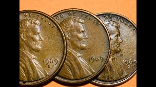 How Much is a 1969 Penny Worth United States Lincoln One Cent Coins  Lincoln Memorial Reverse [upl. by Ferdinanda953]