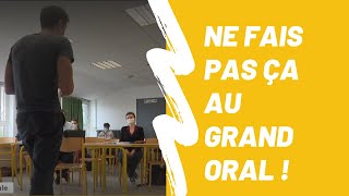 Ces erreurs à éviter le jour du Grand Oral du bac [upl. by Nomahs]