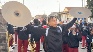 Mississippi Valley vs Talladega College Cymbals  Mardi Gras 2024 [upl. by Iccir]