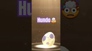 Hatched hundo from 10km egg 🥚  Hundo Goomy pokemon anime games [upl. by Novihc]