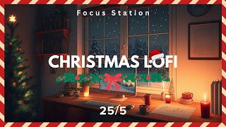 4 Hours STUDY WITH ME  Pomodoro 255 ★︎ Christmas Background Lofi Music Christmas Edition [upl. by Anila]