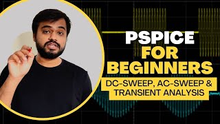 PSpice Tutorial for Beginners  How to do DC Sweep AC Sweep amp Transient Analysis [upl. by Fabian]