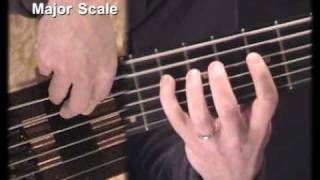 Stefon Pizzuto Major Scale Bass Guitar [upl. by Yreffoeg43]