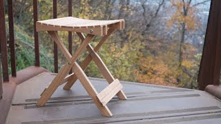 Tabouret pliable [upl. by Eidualc284]