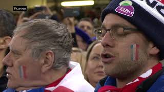 French National Anthem at Principality Stadium  Guinness Six Nations [upl. by Koehler]