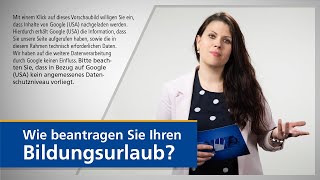 Wie beantrage ich Bildungsurlaub DAATechnikum [upl. by Vance]