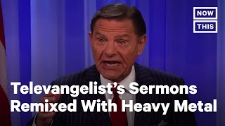 Kenneth Copelands Sermons Paired With Heavy Metal  NowThis [upl. by Eneleahs]