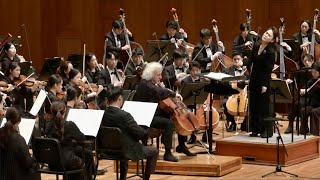 HanNa Chang conducts Dvorak Cello Concerto with Mischa Maisky [upl. by Bertle]