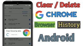 How To Clear Chrome Browser History in Android [upl. by Arria]