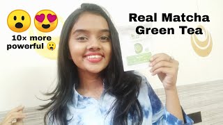 Real Matcha Green Tea Benefits and Review thebrowndaughter [upl. by Soelch]