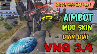 Share Apk Hack Pubg Mobile VNG 340  Miễn Phí Mod Apk Esp AimbotMod skin An Toàn [upl. by Marguerita]