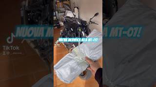 Nuova MODIFICA alla MT07 yamaha mt07 modified viralvideo viralshorts [upl. by Anihsit]